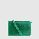 Compact flap handbag with integrated card holders – H.U.N.T