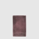 Porte-cartes vertical en cuir RFID – H.U.N.T