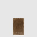 Porte-cartes vertical en cuir RFID – H.U.N.T