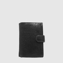 Porte-cartes en aluminium et cuir RFID – Hunt