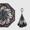 Parapluie long réversible 2 toiles avec imprimé - MAT