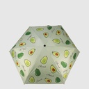 Parapluie court à motif de fruits – Protection solaire UPF 50+ – MAT