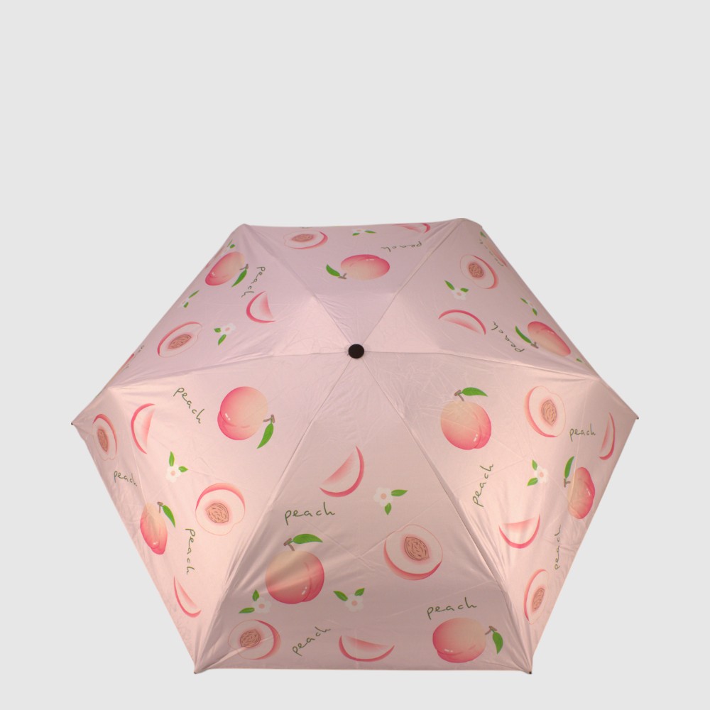 [134-UMB-FRUIT-193] MINI PARAPLUIE FRUIT MAT (ROSE MULTI)