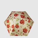 Mini parapluie fleuri compact avec pochette de transport – MAT