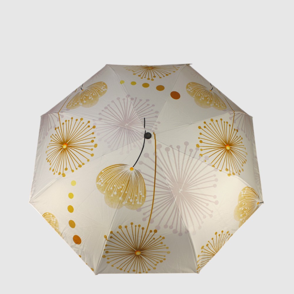 [134-UMB-SUMMER-21] PARAPLUIE OUVERTURE FERMETURE (BLANC MULTI)