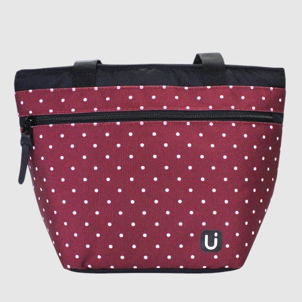 [141-MARY014-171] Insulated lunch bag with handles - Urbani (BORDO)