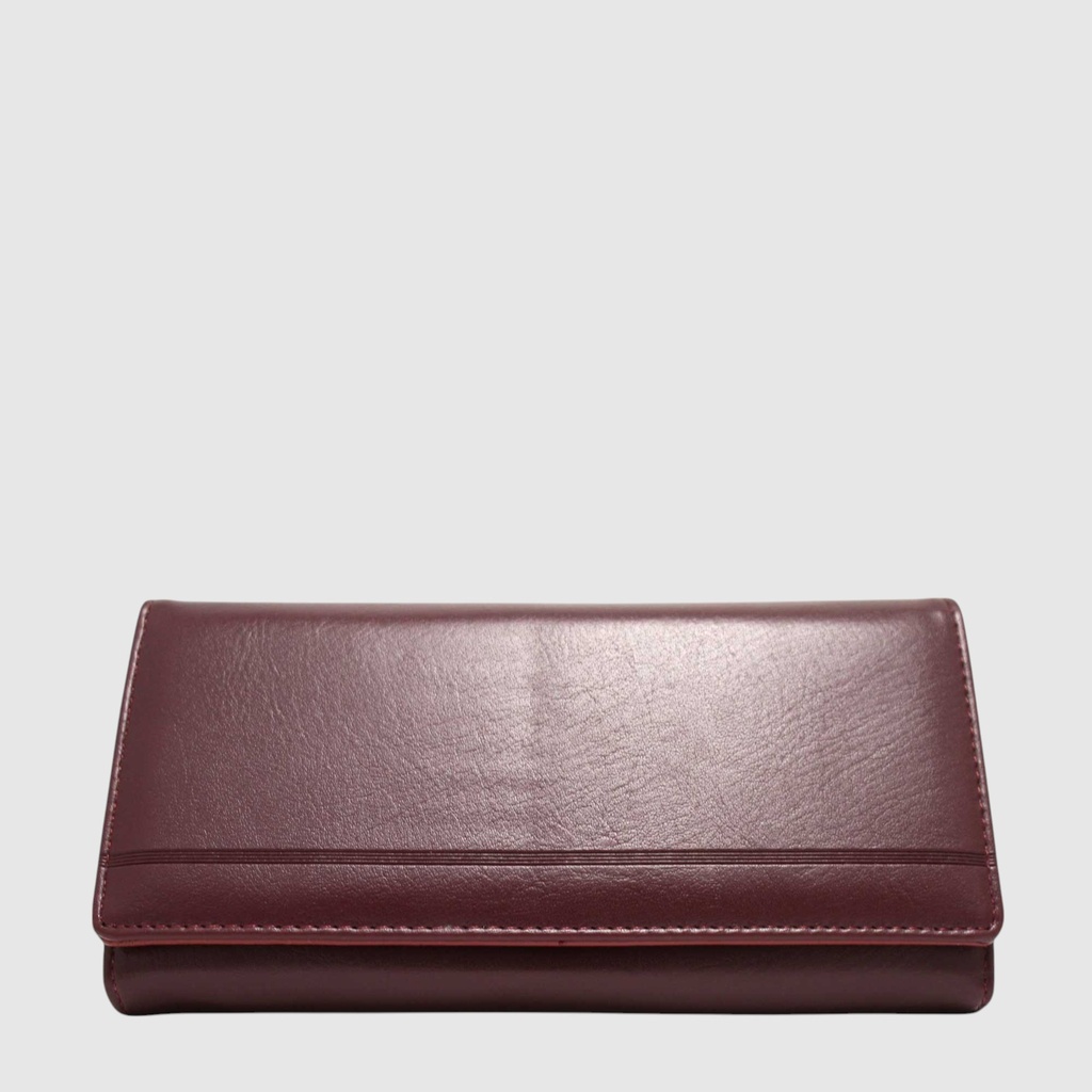 Portefeuille long en cuir végane – ZAC