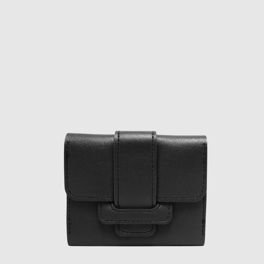 Portefeuille court en cuir végane – ZAC