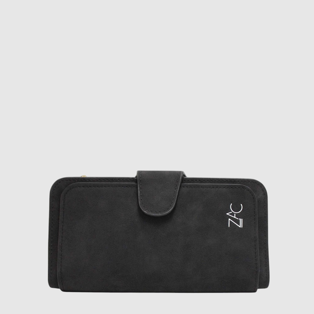 [143-7-80] PORTEFEUILLE LONG ZAC (NOIR)
