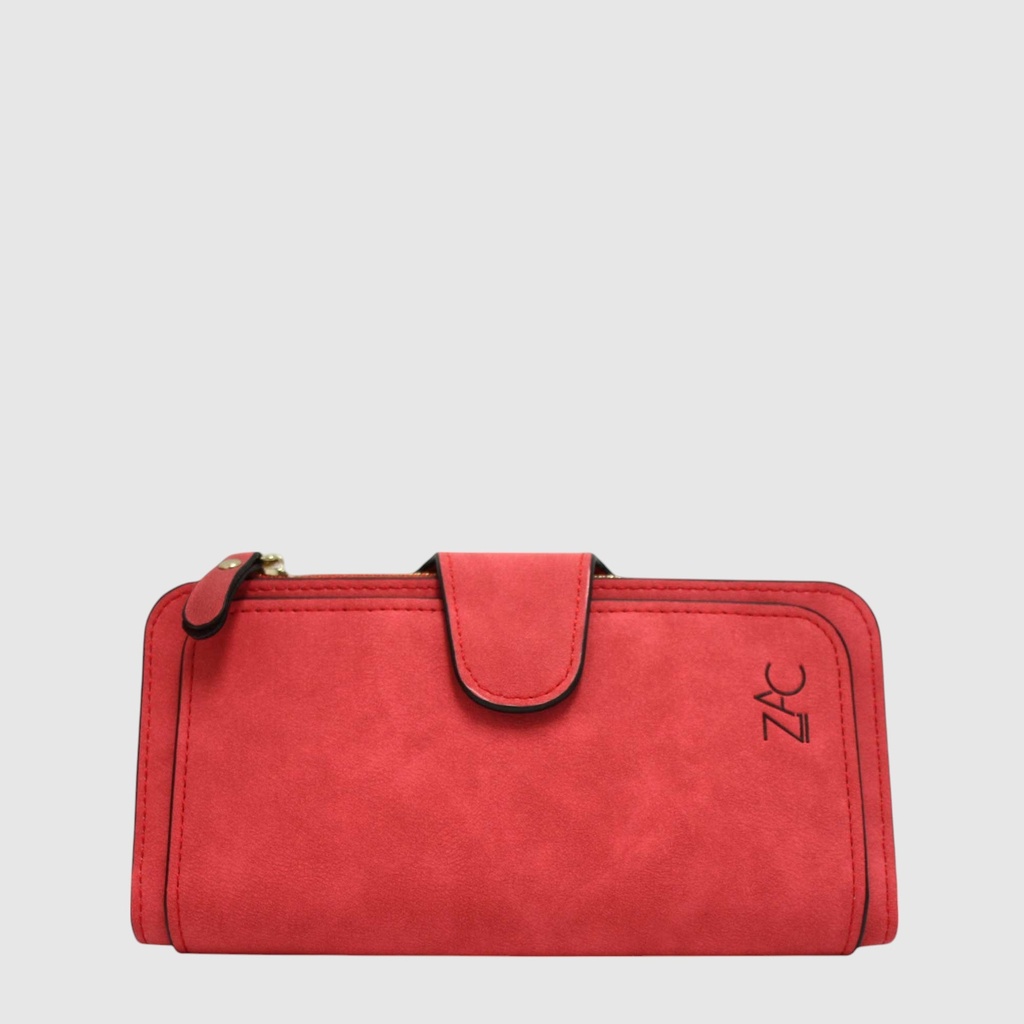 Portefeuille long en cuir végane – ZAC