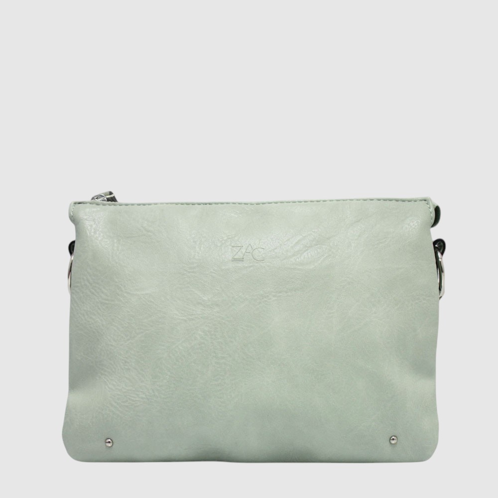 Sac à main triple compartiment en cuir végane – ZAC