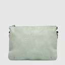 Triple compartment handbag in vegan leather – ZAC