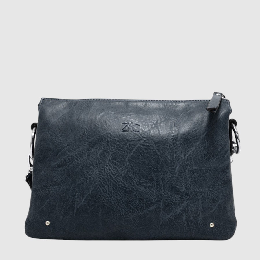 Sac à main triple compartiment en cuir végane – ZAC