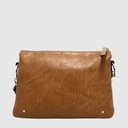 Triple compartment handbag in vegan leather – ZAC