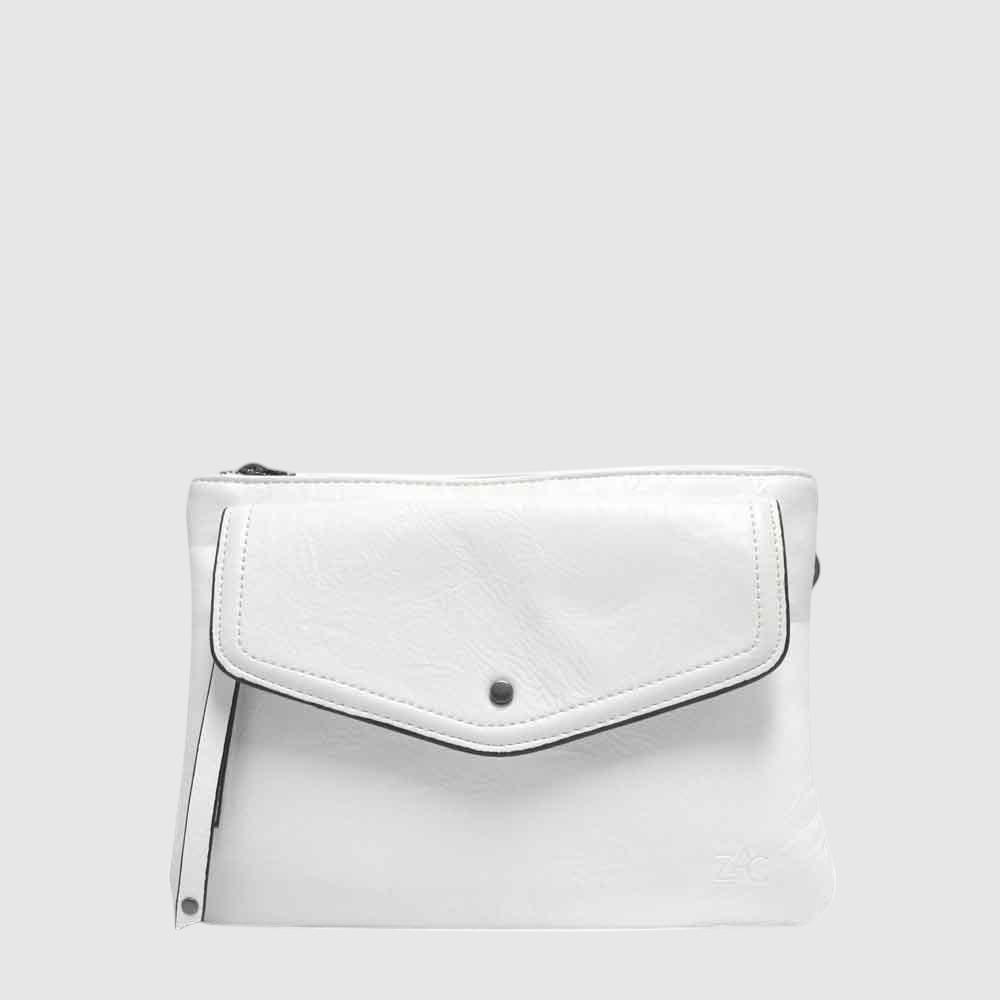 Vegan handbag with double compartment and organizer – ZAC