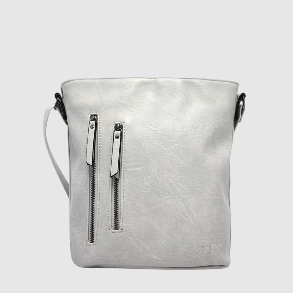 Sac à main en cuir végane double compartiment – ZAC