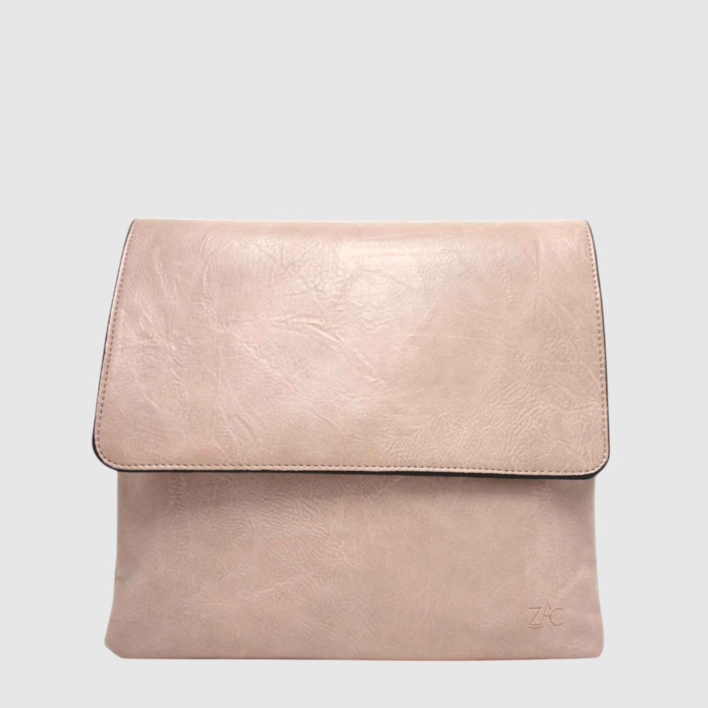 Sac à main en cuir végane double compartiment – ZAC