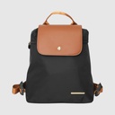EMILIE - Sac à dos en nylon et cuir végane – URBANI