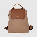 EMILIE - Sac à dos en nylon et cuir végane – URBANI
