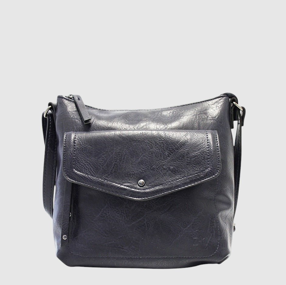 Sac à main en cuir végane à double compartiment – ZAC