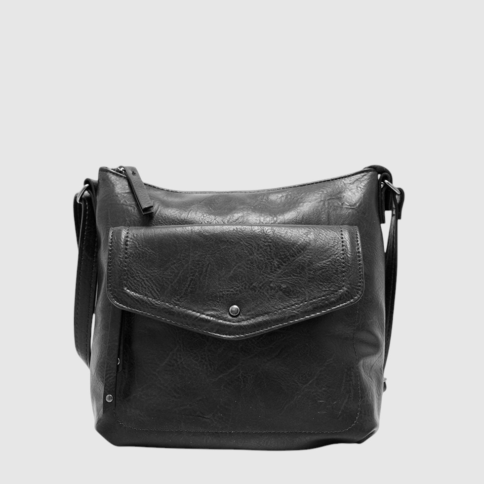 Sac à main en cuir végane à double compartiment – ZAC