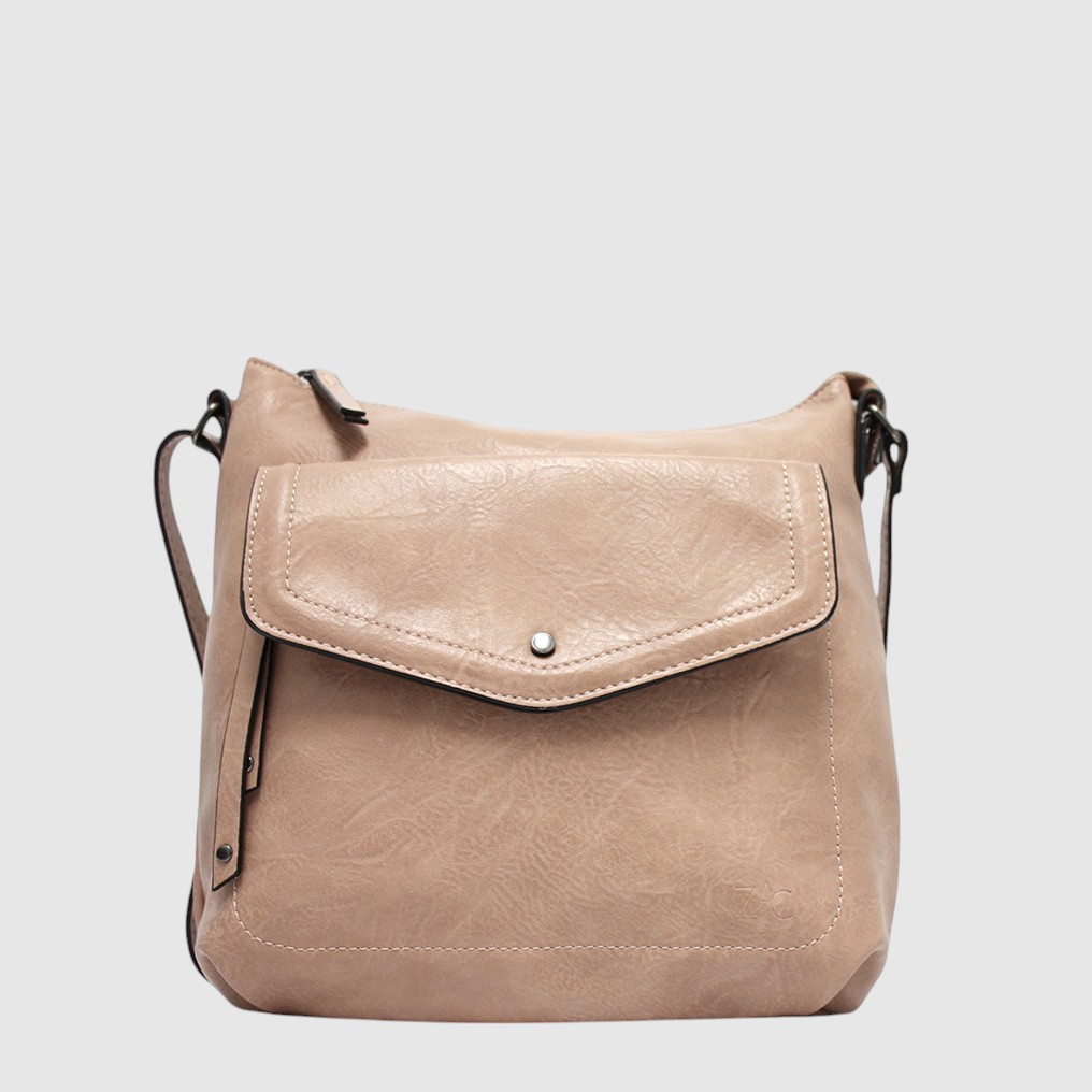 Sac à main en cuir végane à double compartiment – ZAC