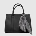SAC DOUBLE AVEC FOULARD