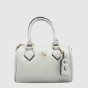 CATERINA - Leather handbag with handles – The Trend