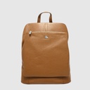 Grand sac à dos convertible (sac à main) double compartiment en cuir – The Trend