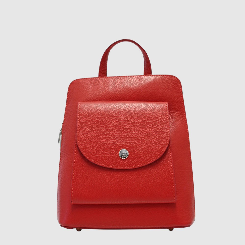 Sac à dos convertible (sac à main) double compartiment en cuir – The Trend