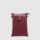 CESENA - Small leather phone and card holder – The Trend