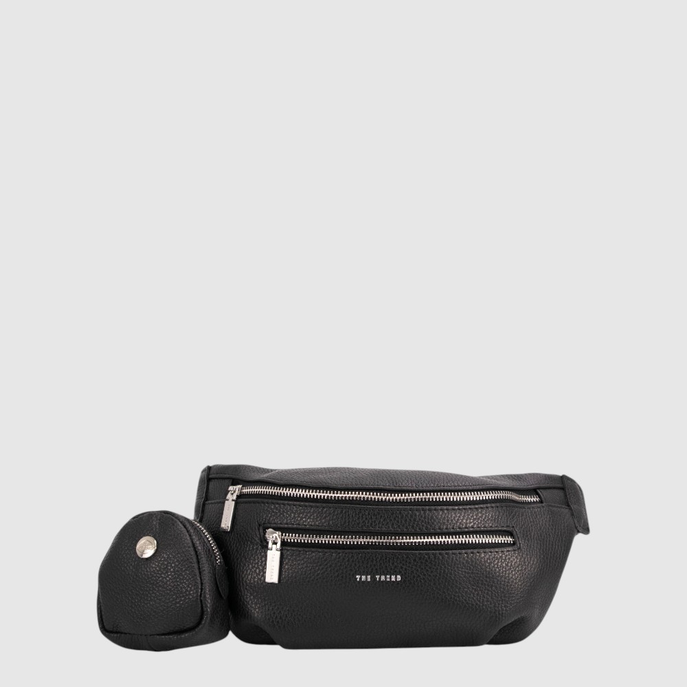 [155-135574-80] CAMEDRIO SAC DE TAILLE CUIR TH (NOIR)