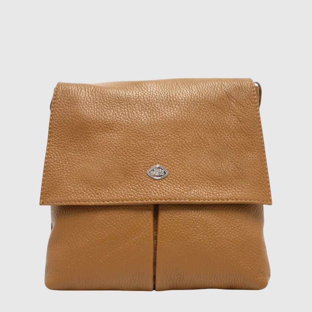 VERONICA - Sac à main en cuir à rabat - The Trend