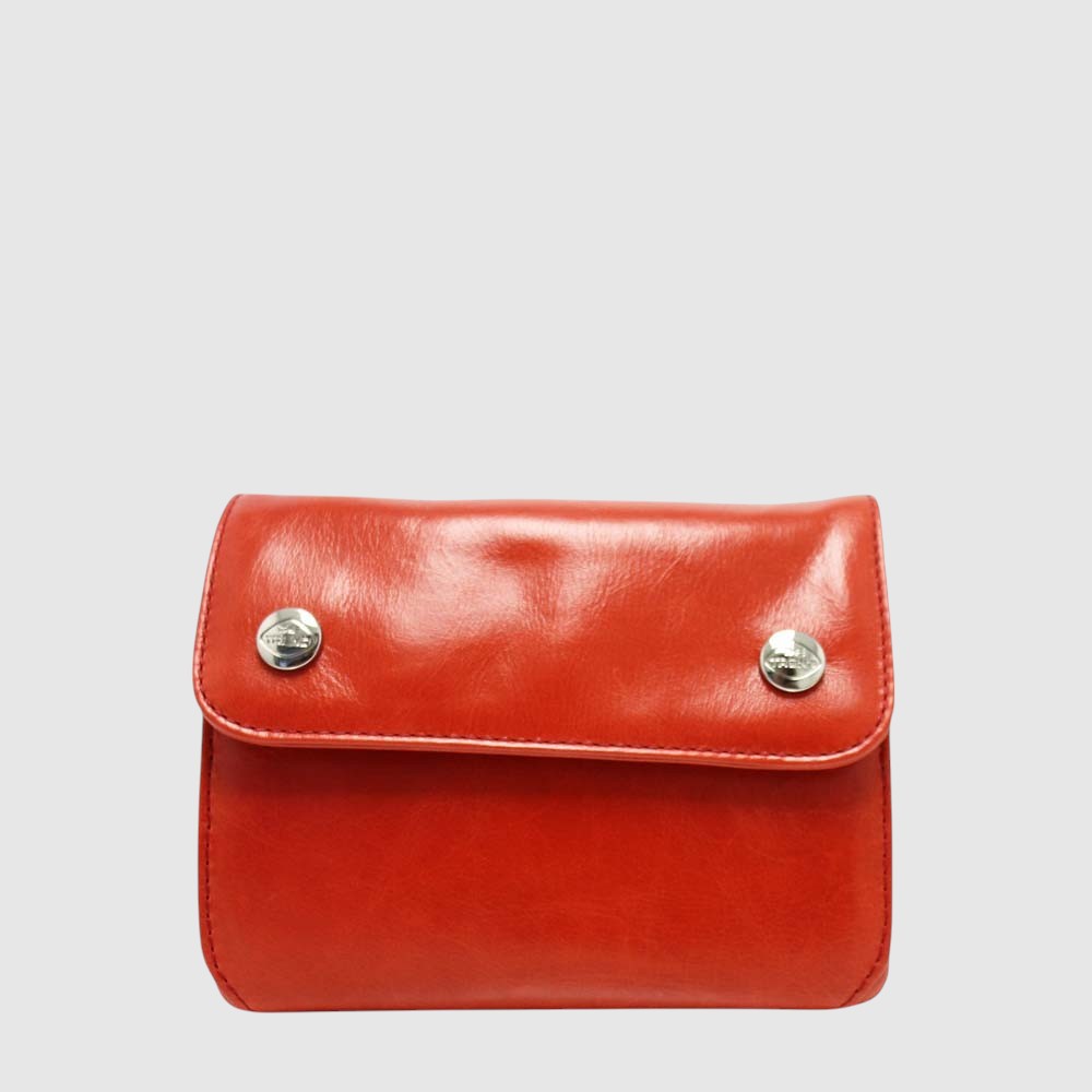 ROSA - Leather Organizer Handbag - The Trend