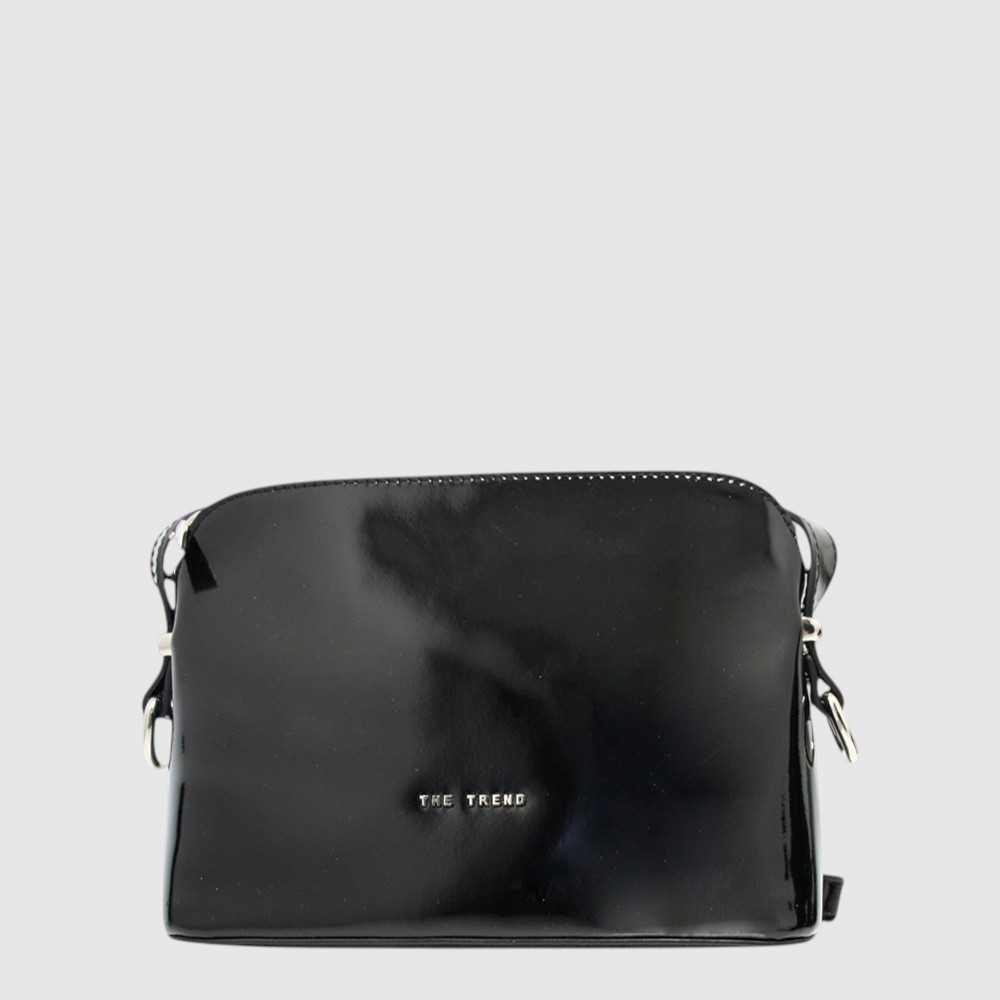 ROMA - Patent leather handbag – The Trend