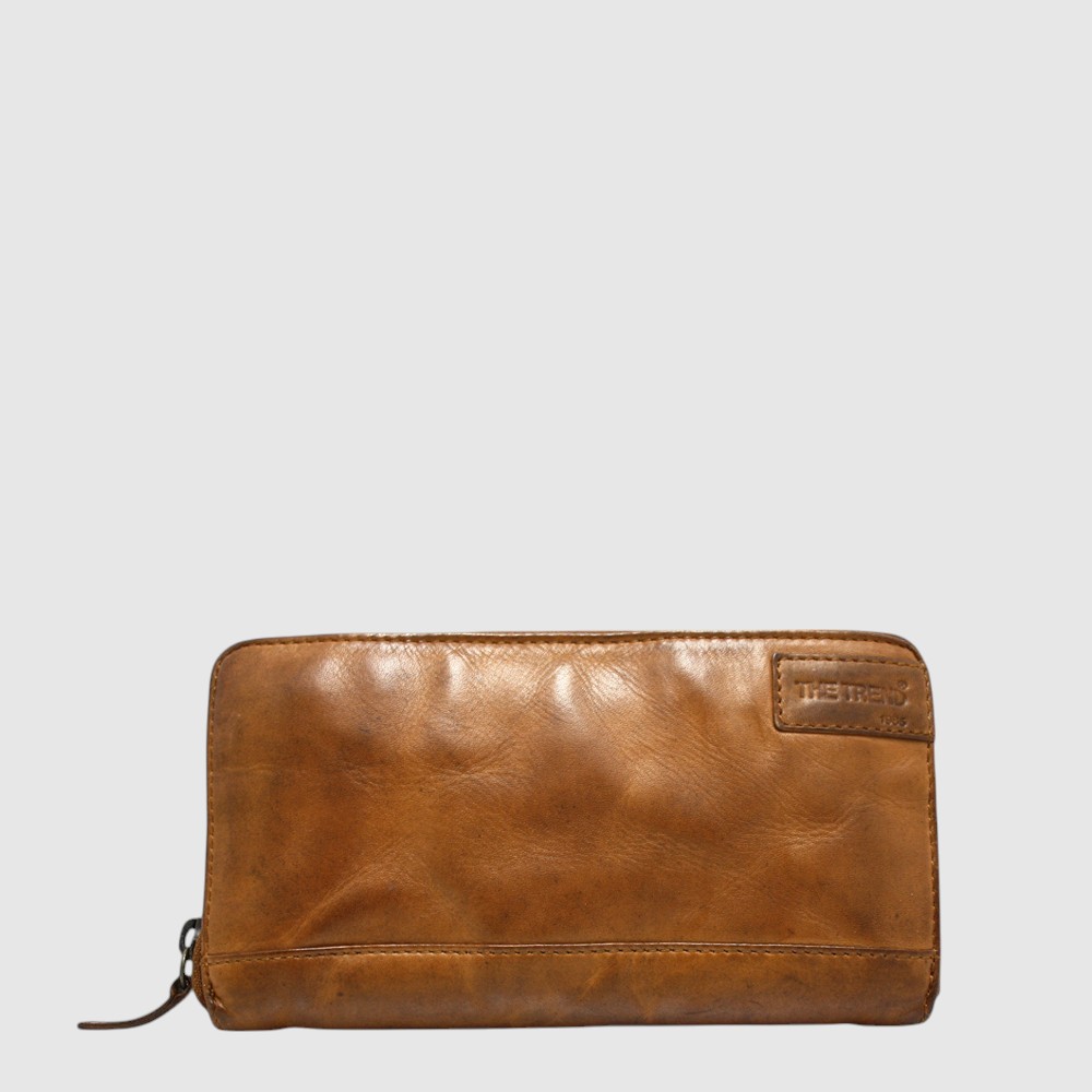 Portefeuille long RFID en cuir vintage – The Trend