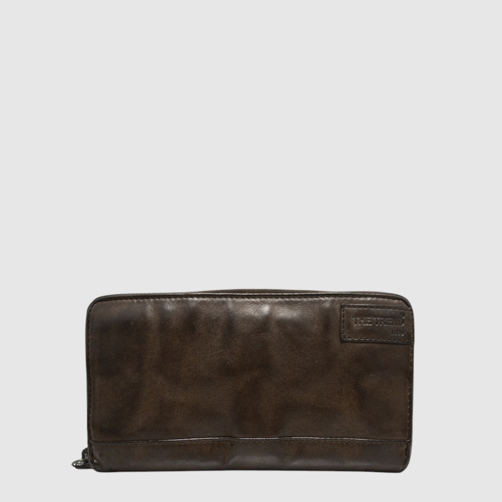 Portefeuille long RFID en cuir vintage – The Trend