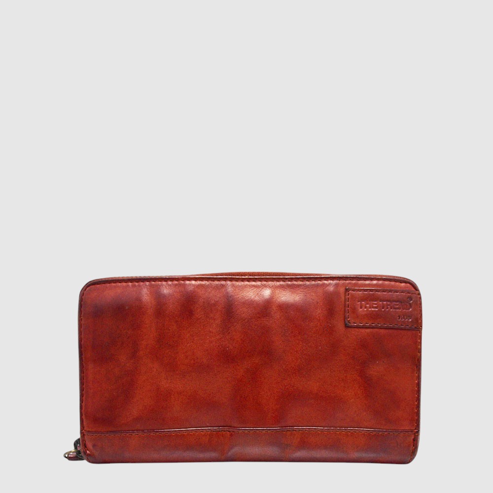 Portefeuille long RFID en cuir vintage – The Trend