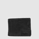 Portefeuille RFID à deux volets en cuir vintage - The Trend