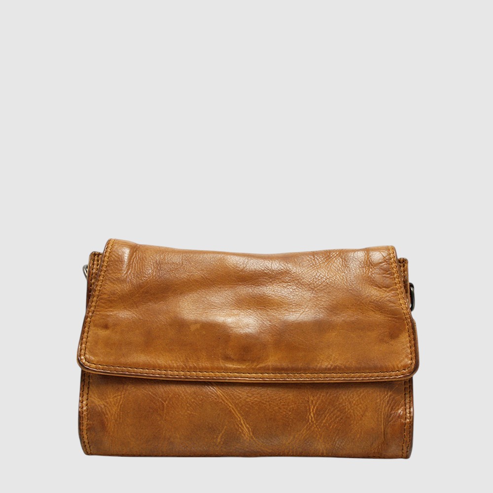 Sac à main double compartiment en cuir vintage – The Trend