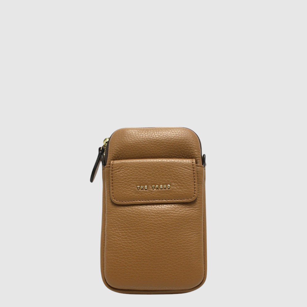 Mini sac en cuir pour cellulaire – The Trend