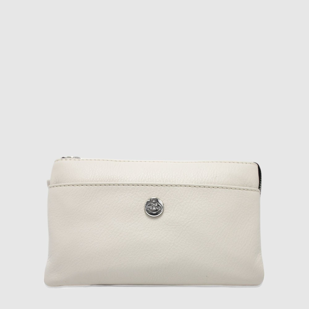 Triple compartment leather handbag – The Trend