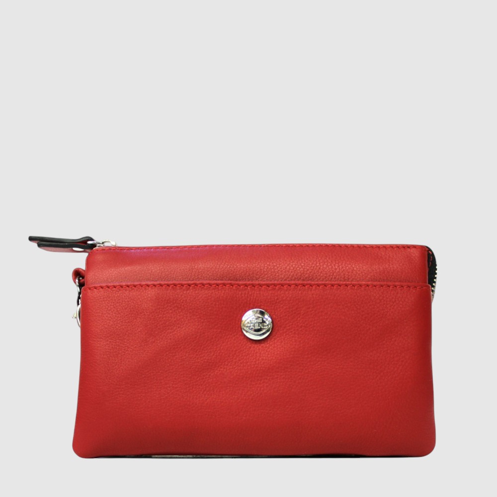 BOURSE-PORTEFEUILLE CUIR