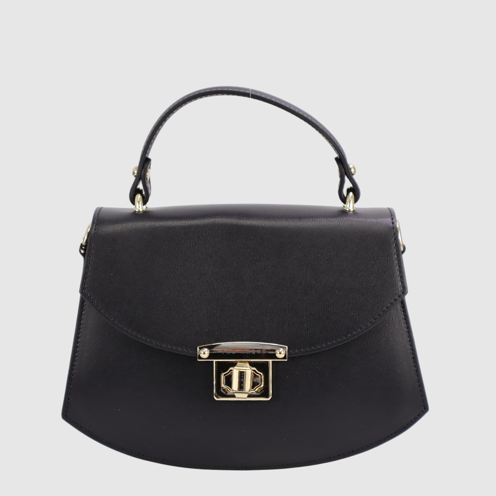 LIANA - Sac à main à poignée et rabat en cuir - The Trend