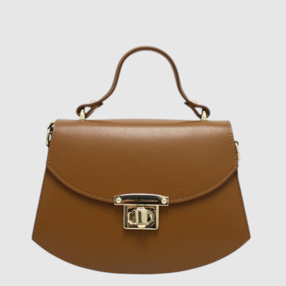 LIANA - Sac à main à poignée et rabat en cuir - The Trend