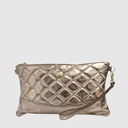 SESTO - Leather evening clutch bag – The Trend