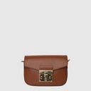 LAVANDA - Flap Leather Handbag - The Trend