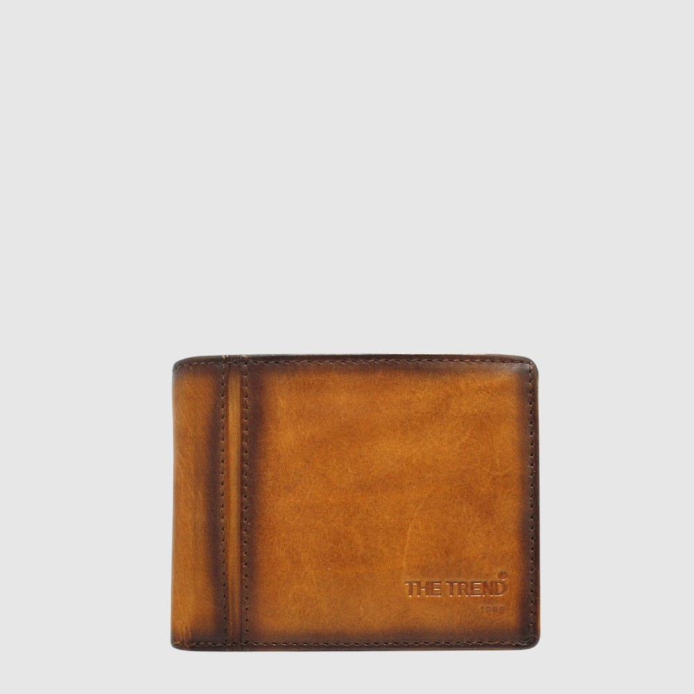 Men's RFID-protected bi-fold leather wallet – The Trend