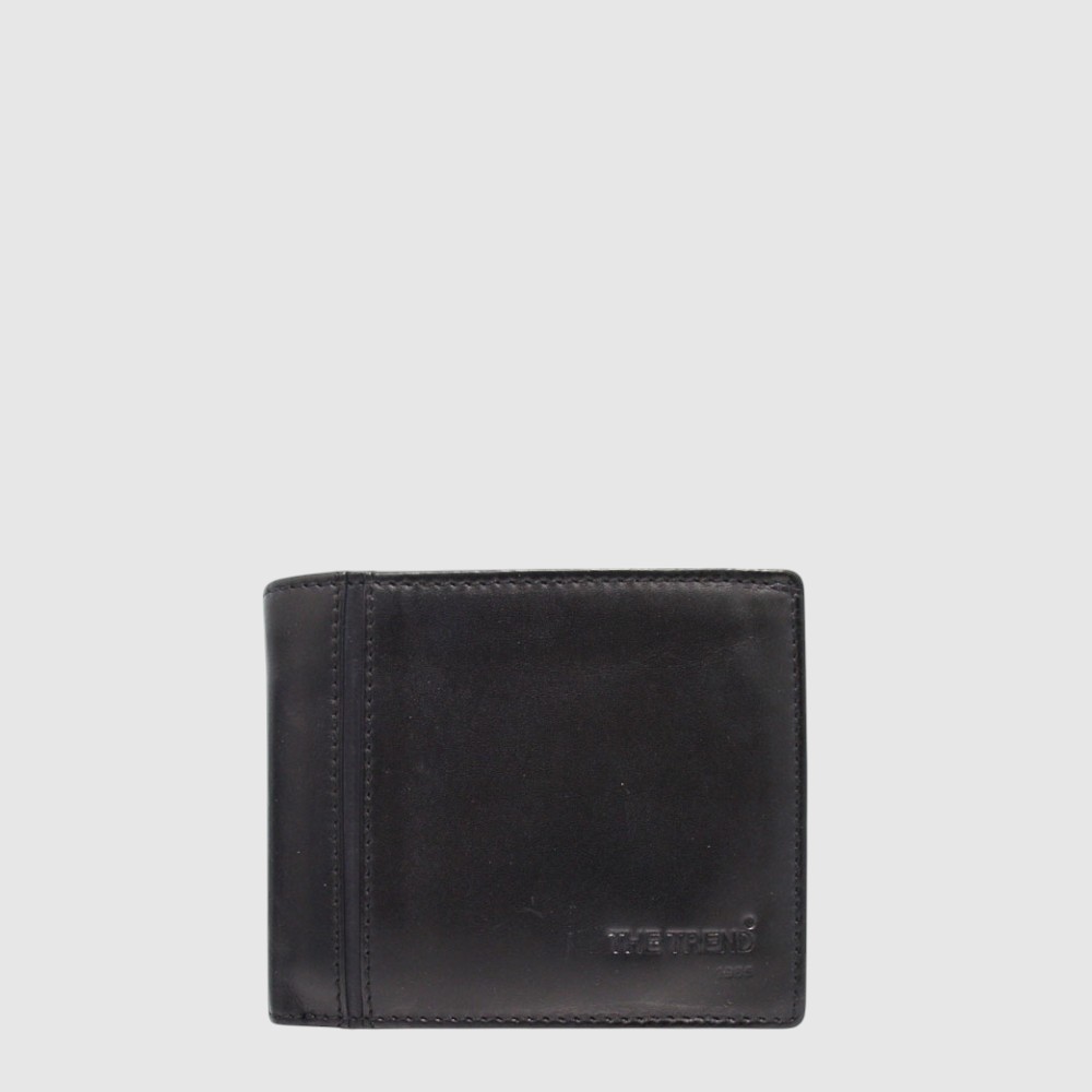 Men's RFID-protected bi-fold leather wallet – The Trend