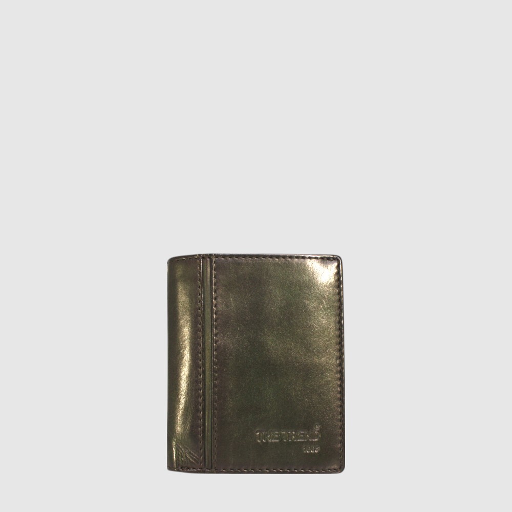 Small bi-fold RFID leather card holder – The Trend